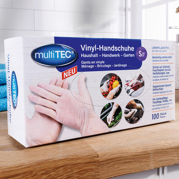 Vinyl-Handschuhe 100er-Pack