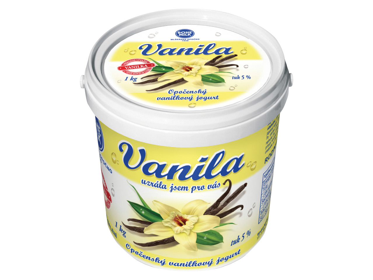 OPOČENSKÝ VANILKOVÝ JOGURT