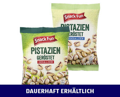 SNACK FUN 
 GERÖSTETE PISTAZIEN