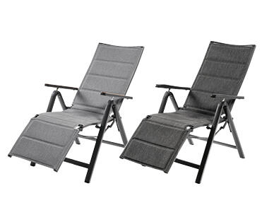 GARDENLINE(R) POLTRONA RELAX IN ALLUMINIO
