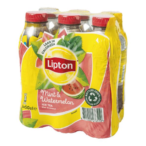 LIPTON(R) 				Ice Tea watermeloen/munt, 6 st.