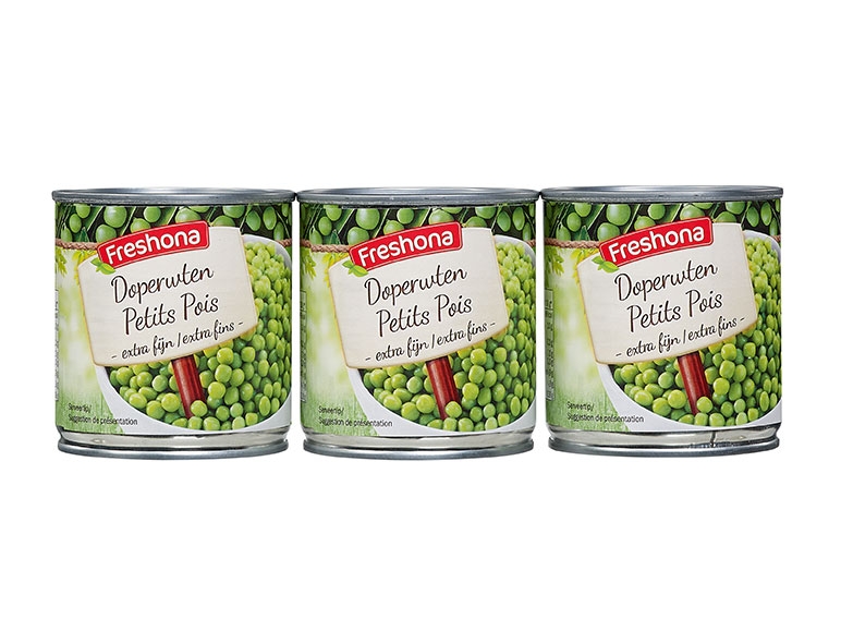 Petits pois extra fins