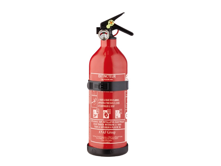 ANAF 1kg Powder Fire Extinguisher