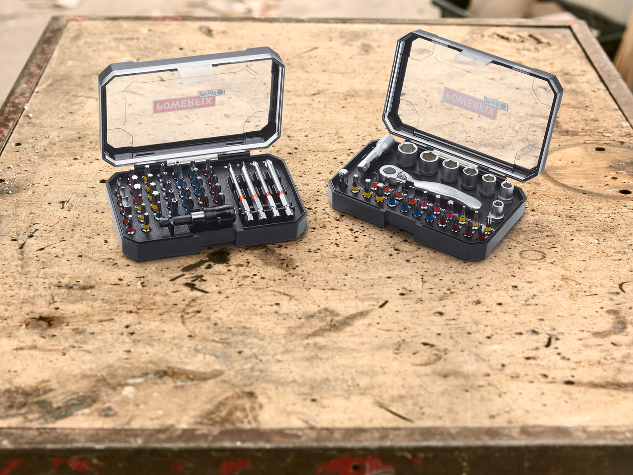 Ratchet Bit and Socket Set