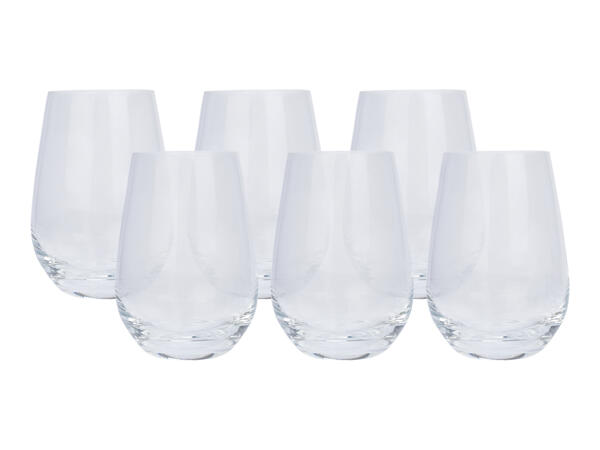 Ernesto Crystal Glasses - 6 pack