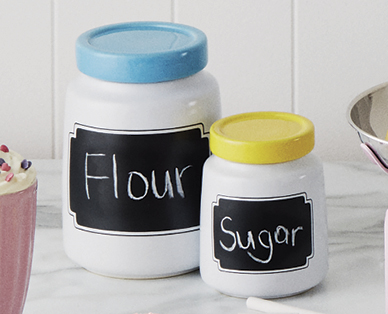 Chalkboard Canisters
