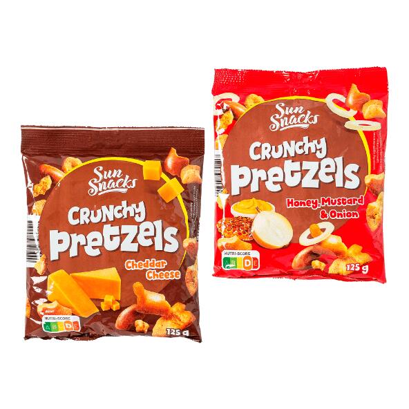 SUNSNACKS(R) 				Bretzels croquants