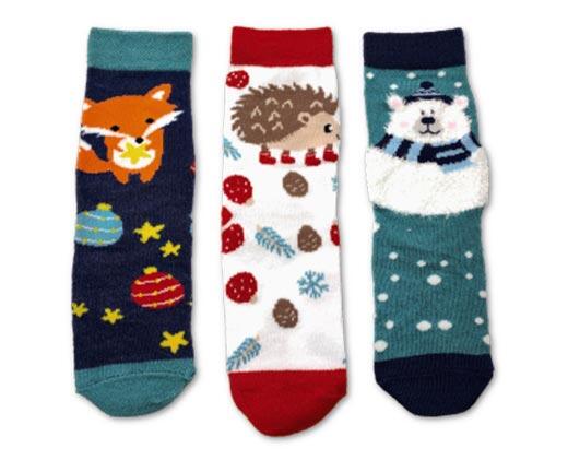 Merry Moments 
 Children's 3-Pack Socks