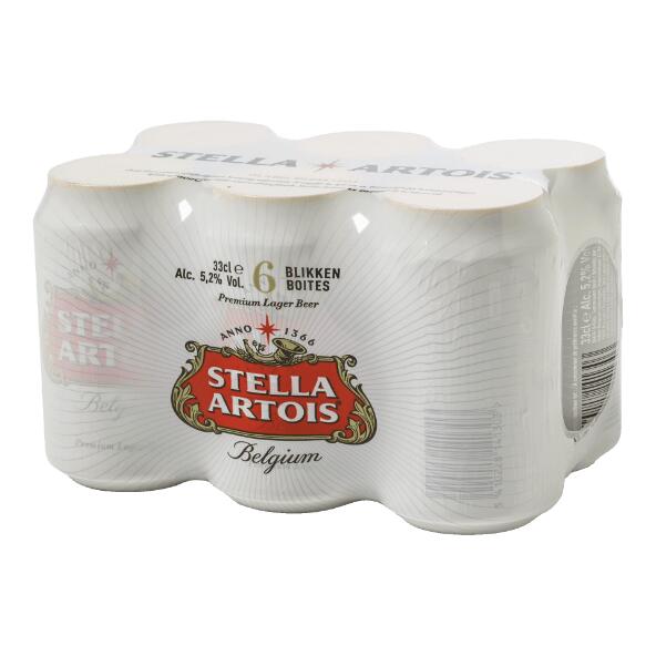 Stella Artois pils, 6 st.