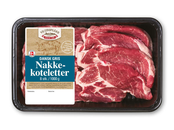 Danske nakkekoteletter