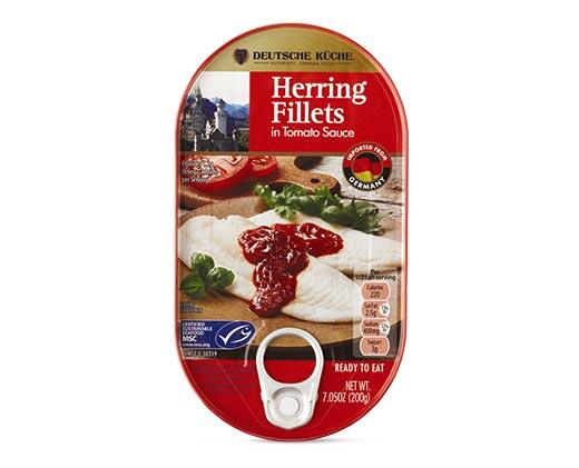 Deutsche Küche 
 Herring Fillets in Flavored Sauce