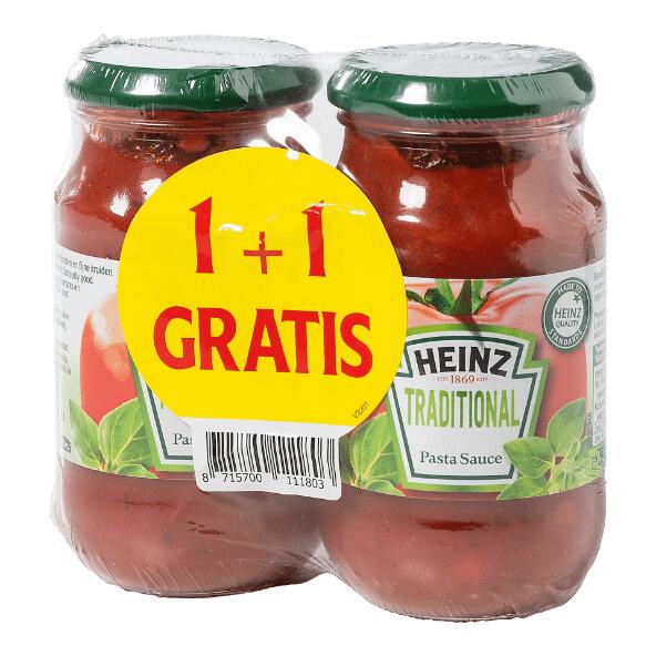 HEINZ(R) Spaghettisaus, 2 st.
