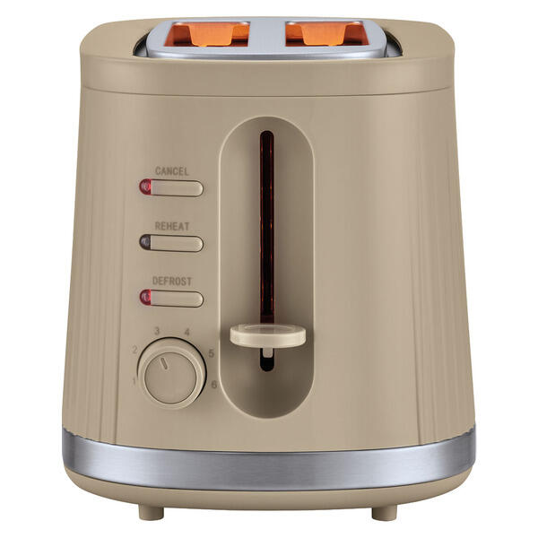 Ambiano Beige 2 Slice Toaster