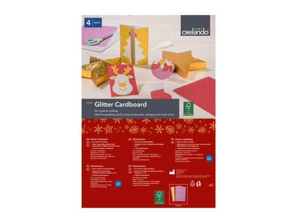 Crelando Christmas Craft Paper / Card Assortment