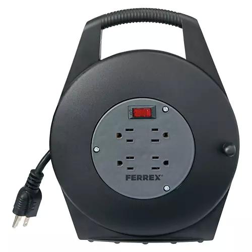 4 Outlet Cord Reel, 25 Feet long