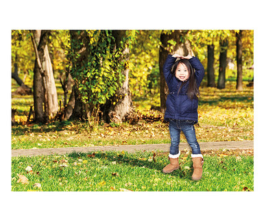 Lily & Dan Girls' Cozy Boots