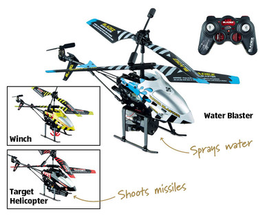 Remote Control Mini Helicopter with Accessories