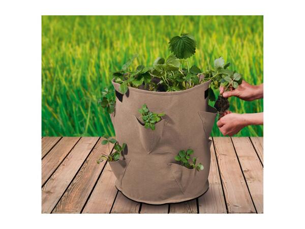 Parkside Strawberry Grow Bags - 2 Pack - Beige