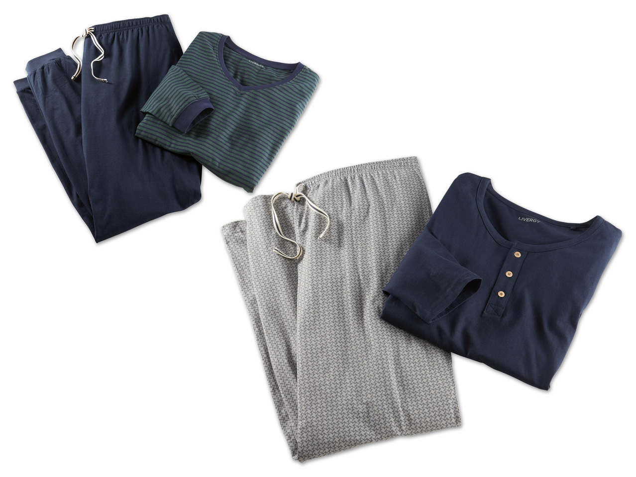 LIVERGY(R) Herren Pyjama1