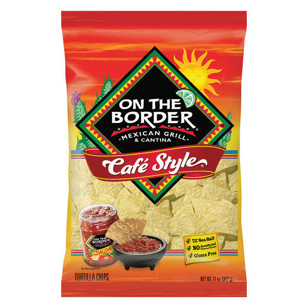On The Border Cafe Style Tortilla Chips