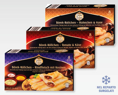 Involtini börek SCHÄTZE DES ORIENTS
