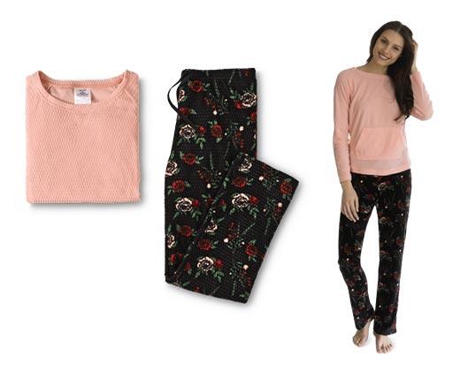 Serra 
 Ladies' 2-Piece Fleece Pajama Set