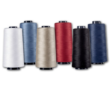 Fil pour machine à coudre overlock