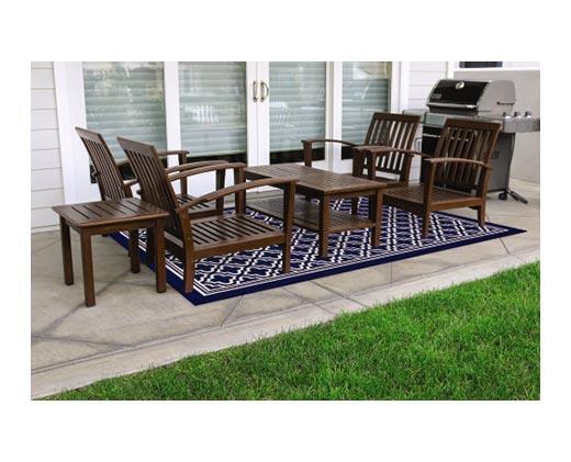 Huntington Home 
 6' x 9' Flatweave Area Rug