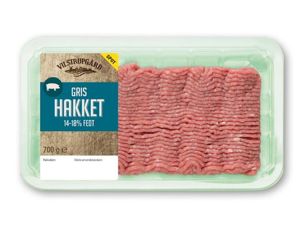 VILSTRUPGÅRD Hakket grisekød, koteletter eller stegeflæsk i skiver