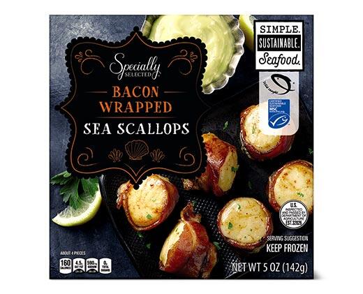 Specially Selected 
 Bacon Wrapped Scallops