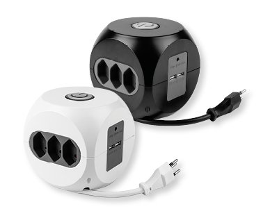 Cube avec prises de courant design EASY HOME(R)