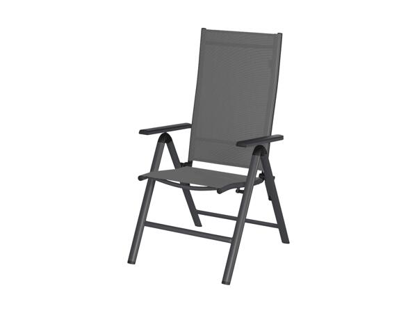 Chaise pliante en aluminium