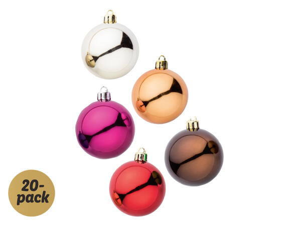 Julgranskulor, 20-pack