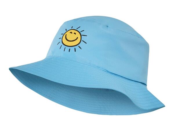 Blue Lupilu Kids' Bucket Hat With UV Protection