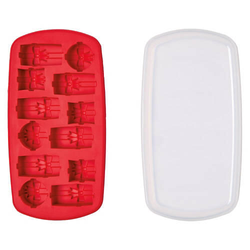 Gift Shaped Cube Ice Tray
