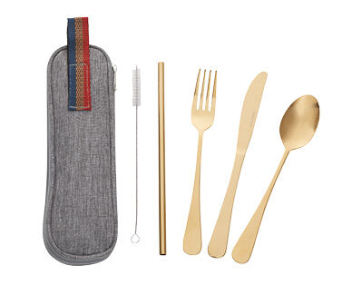 Stainless Steel Reusable Cutlery Set