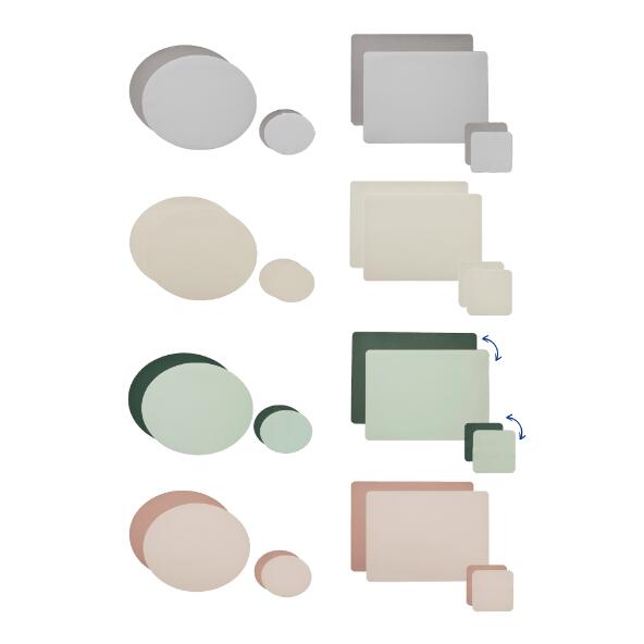 HOME CREATION(R) 				Tischsets mit Untersetzern, 4-teilig