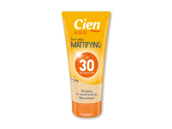 Matterende solcreme