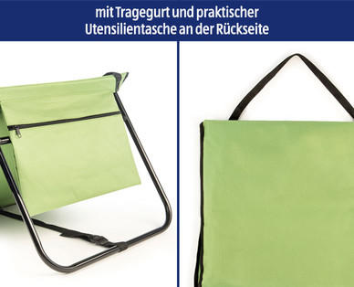 ADVENTURIDGE Camping-/Strandmatte mit Rückenlehne