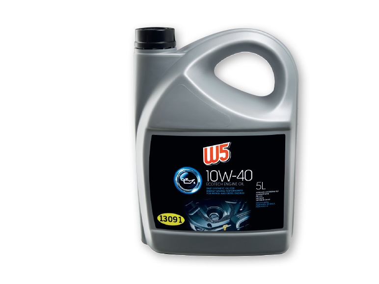 W5(R) Motor Oil 10W-40