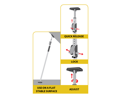EXTENSION SUPPORT ROD