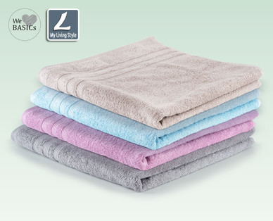 WE LOVE BASICS Frottier-Duschtuch