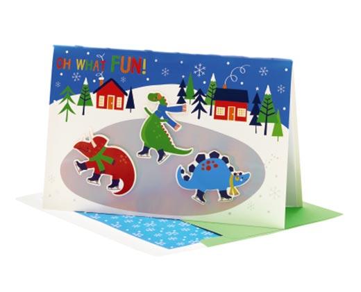 Merry Moments 
 Handmade Christmas Card