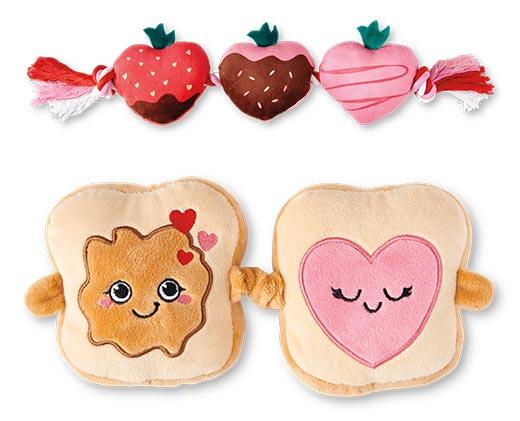Heart to Tail Valentine's Day Dog Toy