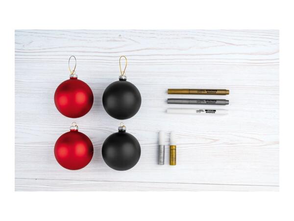 Crelando Paint Your Own Christmas Baubles Kit