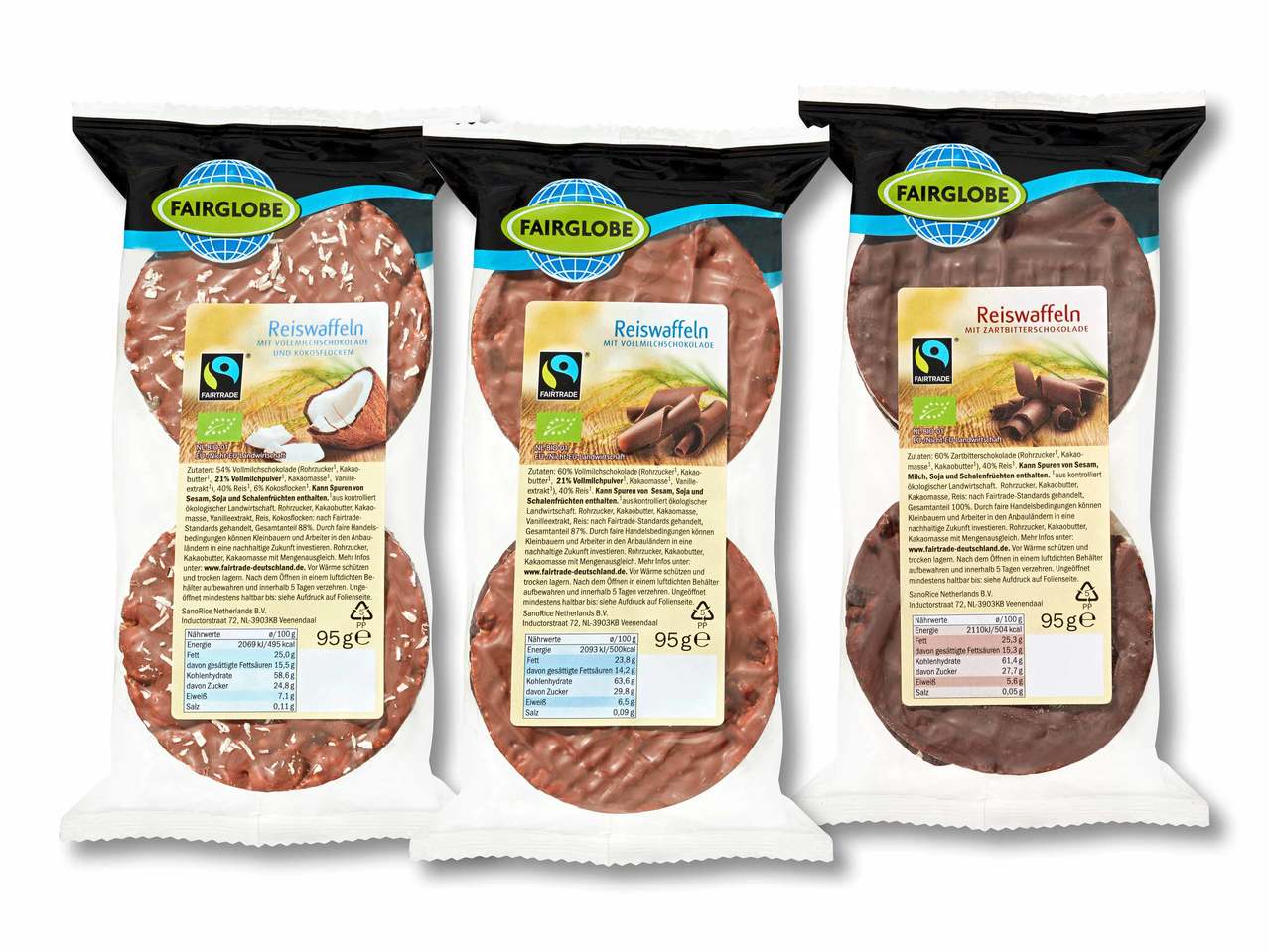 Galettes de riz bio Fairtrade