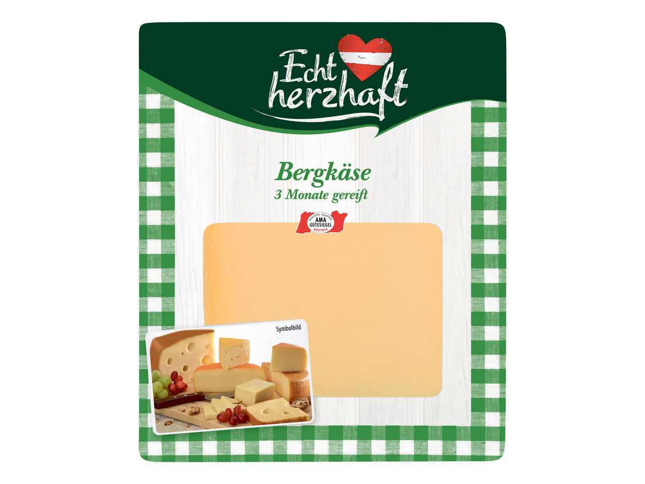 ECHT HERZHAFT Bergkäse
