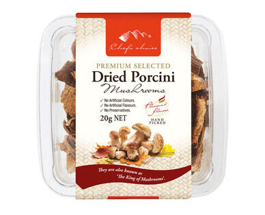 Chef's Choice Dried Mushrooms 10g - 20g