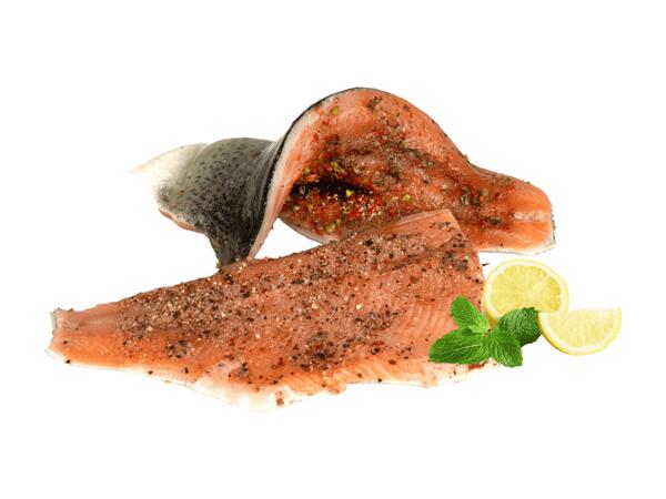 Lachsforellenfilet