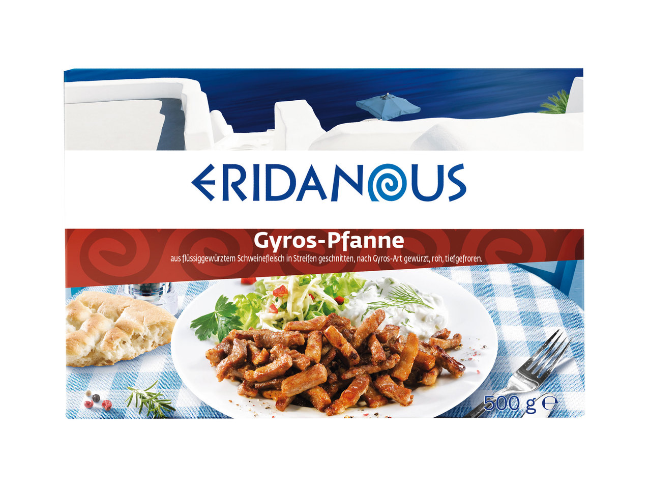 ERIDANOUS Gyros-Pfanne